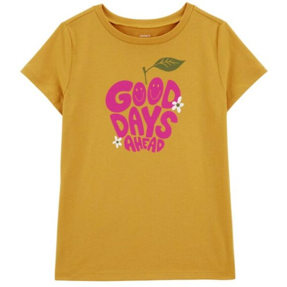Carter's Other - NWT. CARTER'S Girls Good Days Ahead Graphic Tee. Size L (10/12)